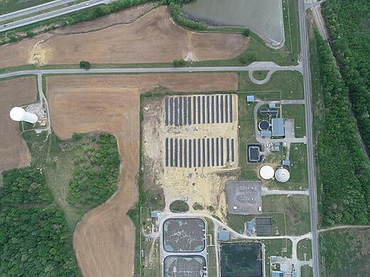 Henderson Water Utility Project Photo - Ariel View